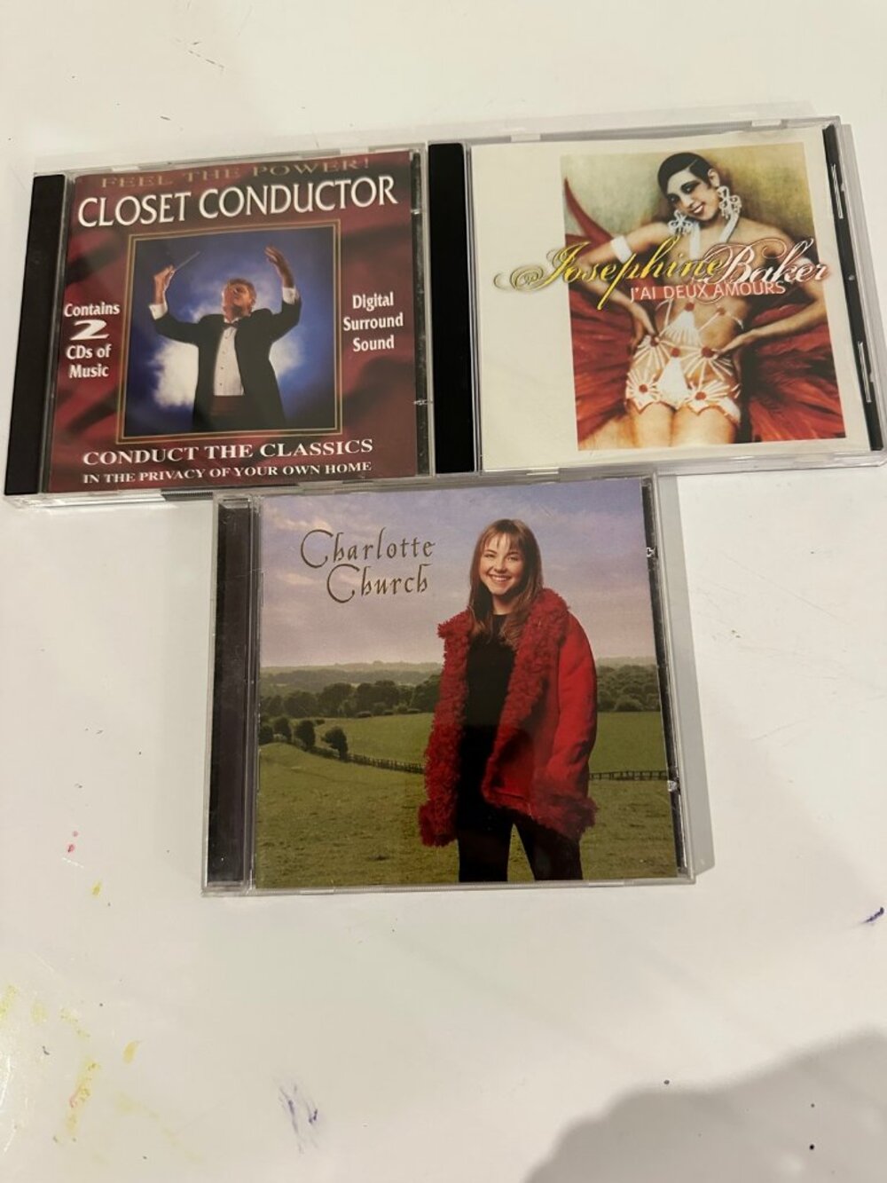 Classical CD Lot Closet Conductor 2CD Josephine Baker Charlotte Church